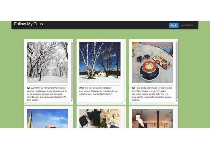 Follow My Trips – screenshot 2
