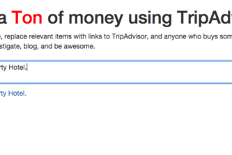 TripAdvisor QuickLink