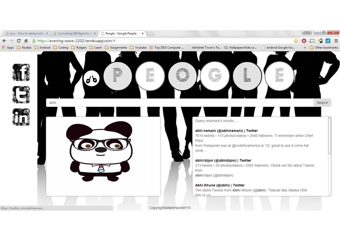 Peogle : Google People – screenshot 1