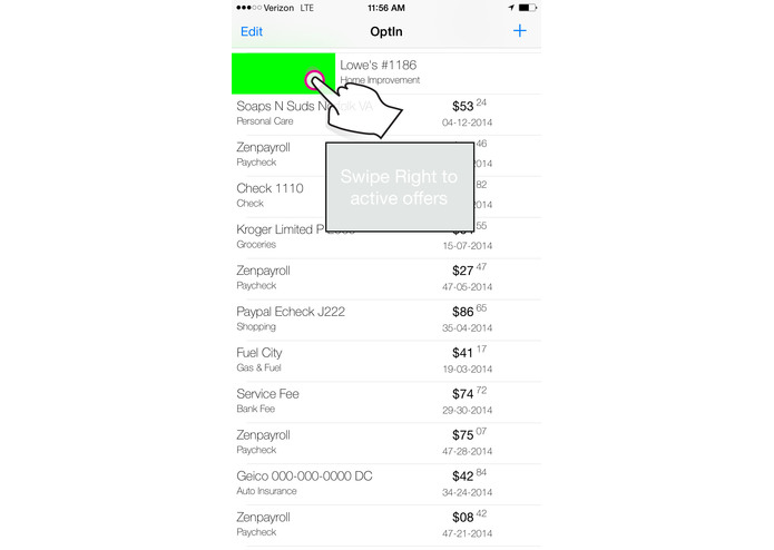 OptIn – screenshot 1