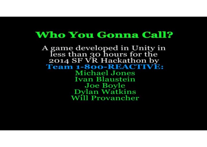 Who You Gonna Call – screenshot 1