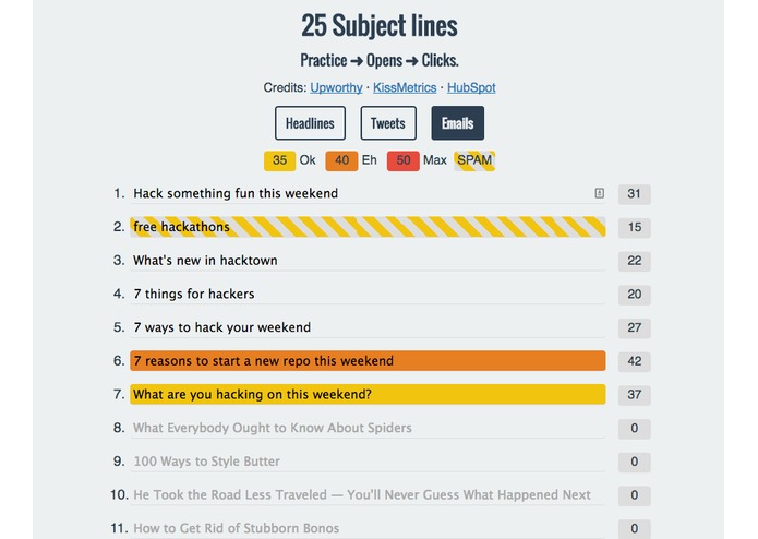 25 Headlines – screenshot 2