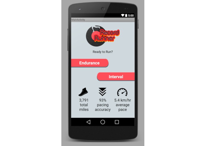 RecordRunner – screenshot 1