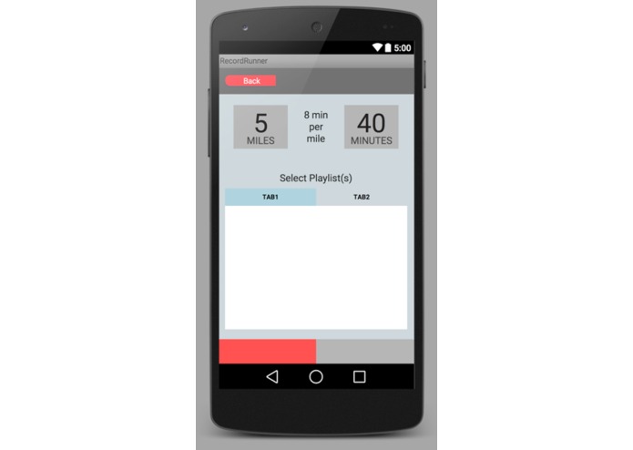 RecordRunner – screenshot 2