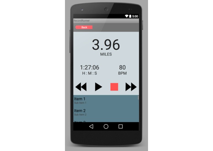 RecordRunner – screenshot 3