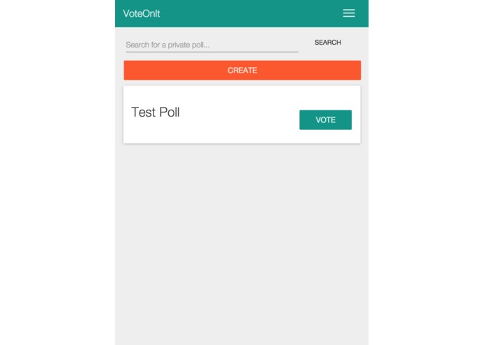 VoteOnIt – screenshot 1