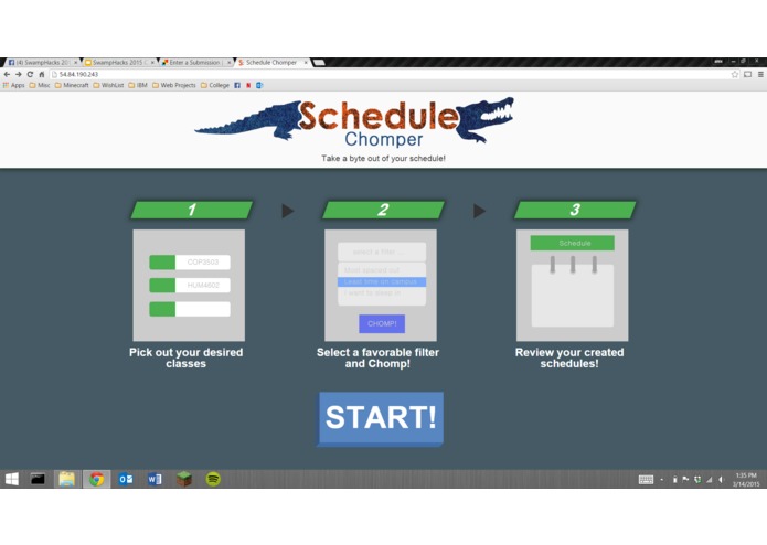 Schedule Chomper – screenshot 2