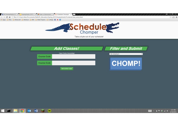 Schedule Chomper – screenshot 3