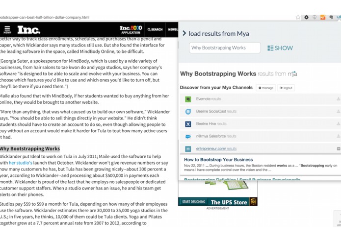 Mya's Extension for Chrome – screenshot 3