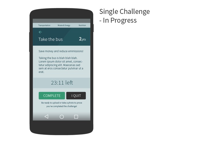 EcoChallenge – screenshot 3