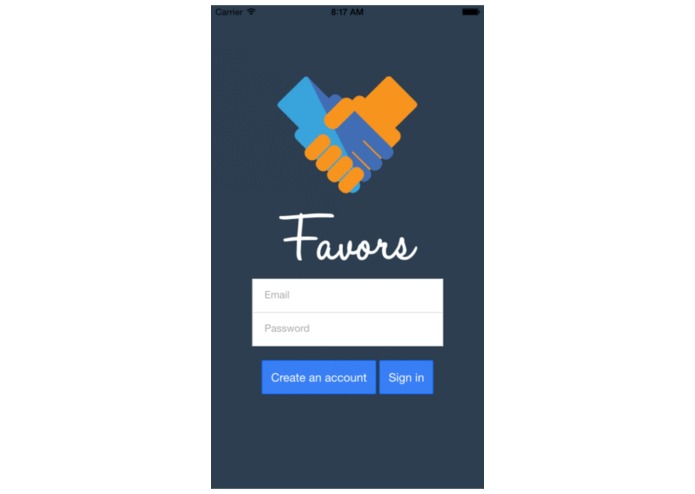 Favors – screenshot 1