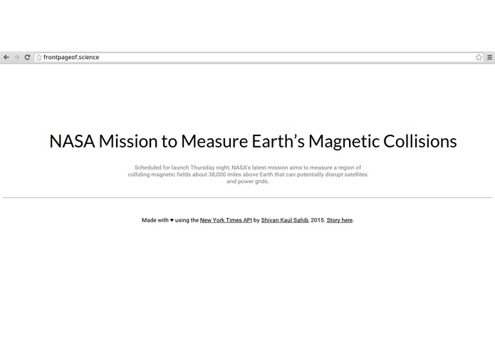 FrontPage – screenshot 1