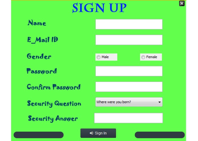 Contact Organiser – screenshot 2