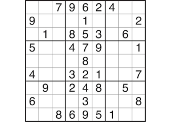 sudoku solver – screenshot 1