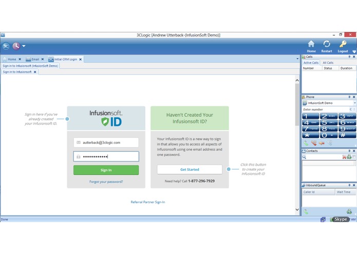 3CLogic Cloud Contact Center Solutions – screenshot 1