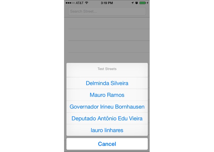 Florianópolis's public transportation – screenshot 3
