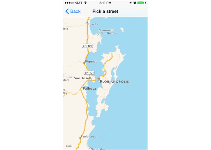 Florianópolis's public transportation – screenshot 2