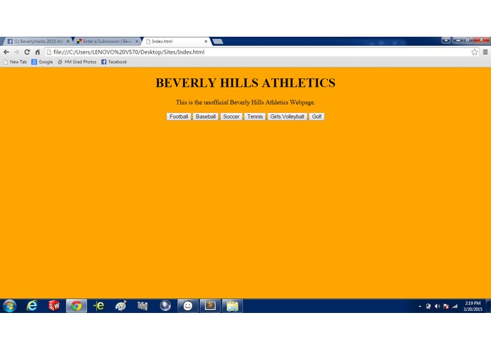 Beverly Athletics – screenshot 1