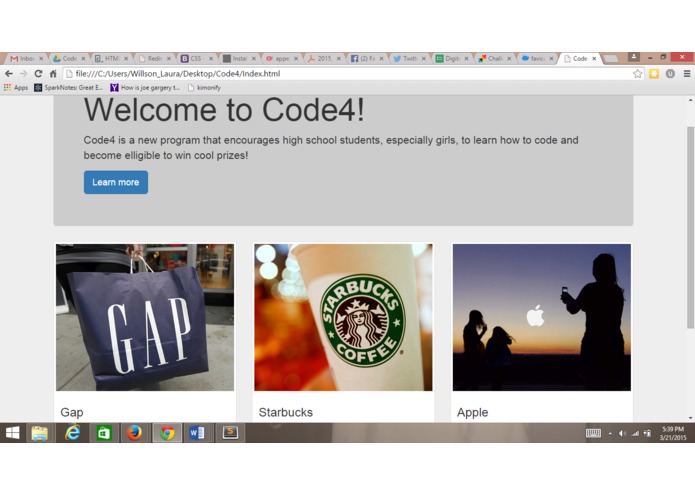 Code 4 – screenshot 1