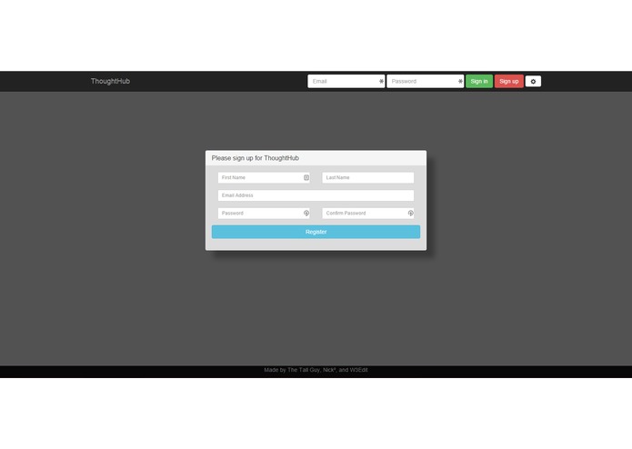 ThoughtHub – screenshot 2