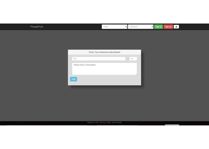 ThoughtHub – screenshot 3