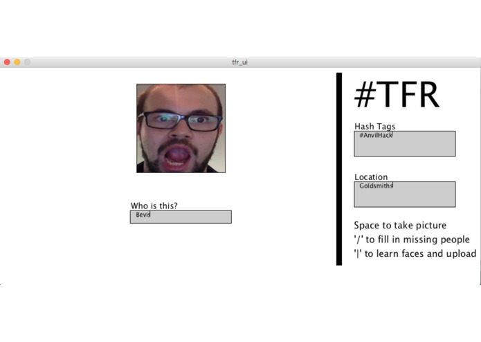 #TFR (Twitter Face Recognition) – screenshot 3