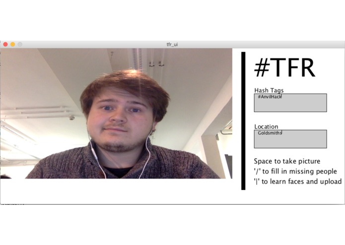 #TFR (Twitter Face Recognition) – screenshot 5