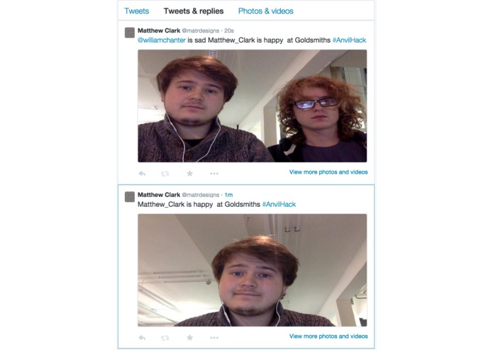 #TFR (Twitter Face Recognition) – screenshot 7
