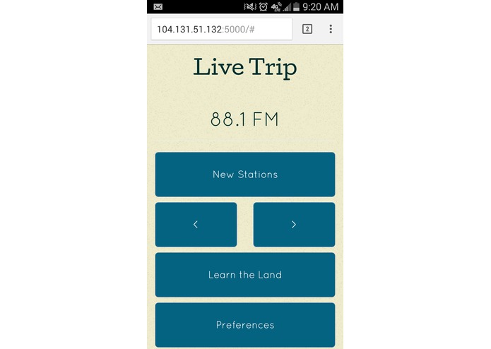Live Trip – screenshot 2