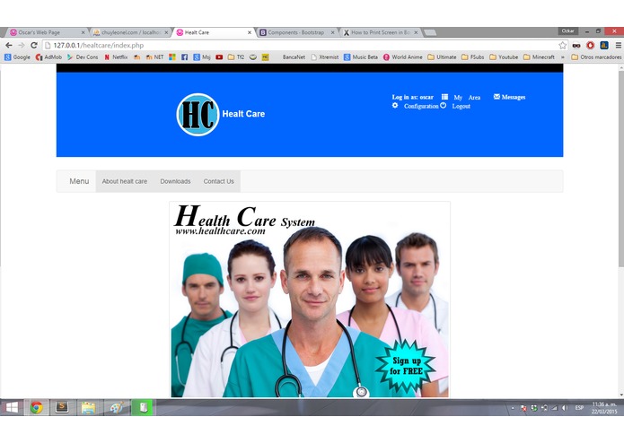 Health Care System – screenshot 1