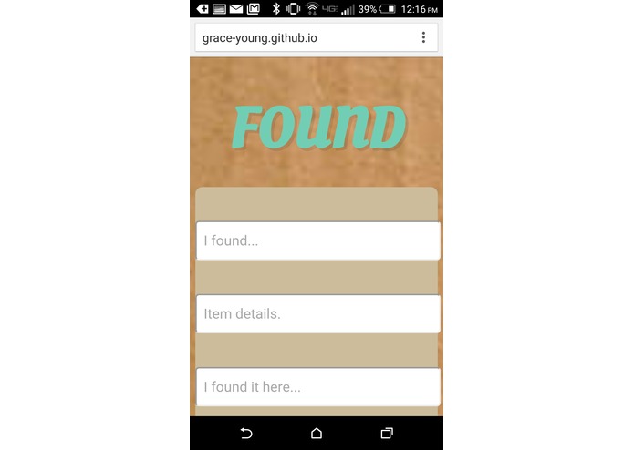 Boxy: A Lost and Found Web App – screenshot 5