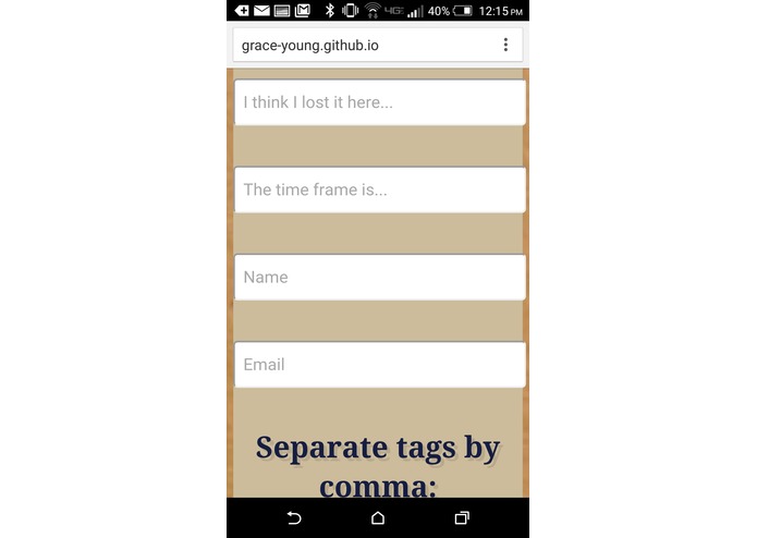 Boxy: A Lost and Found Web App – screenshot 8