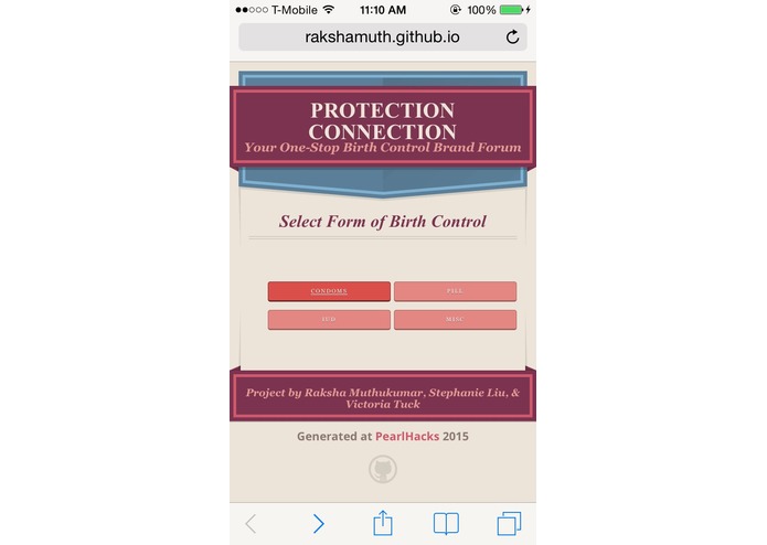 Protection Connection – screenshot 1