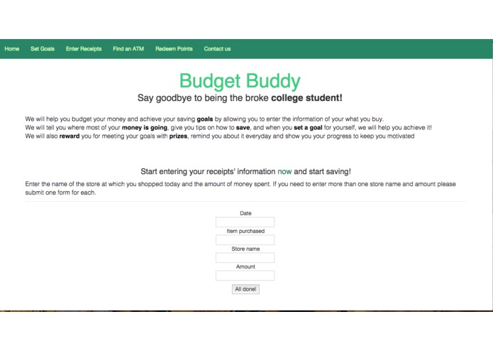 BudgetBuddy – screenshot 1