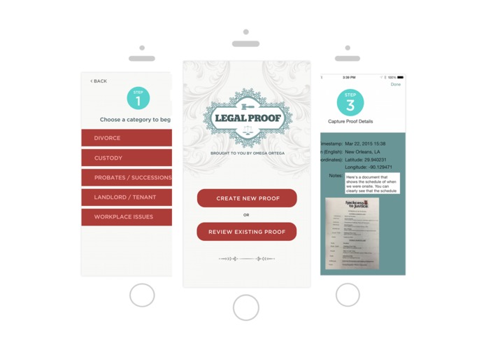 Legal Proof – screenshot 1