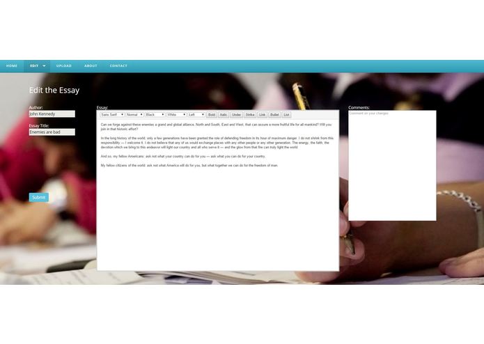 PeerED – screenshot 1