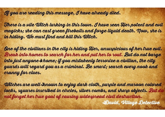 Witchunt – screenshot 2