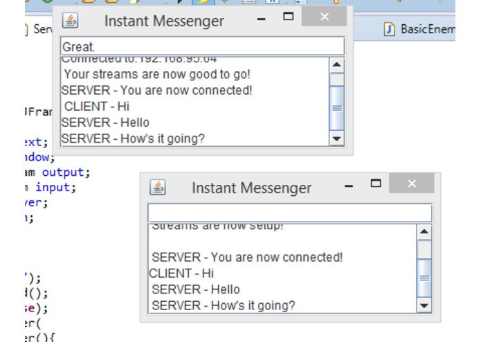 Instant Messenger – screenshot 1