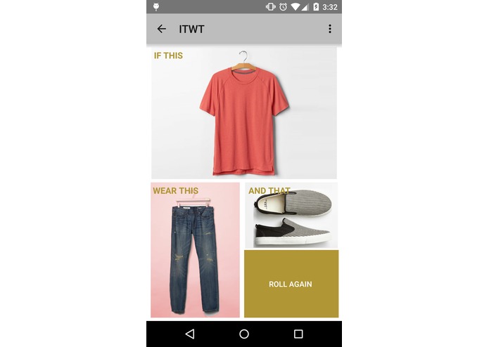 IfThisWearThat ITWT – screenshot 2