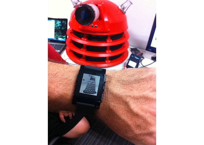 Dalek Interface control with pebble watch – screenshot 1