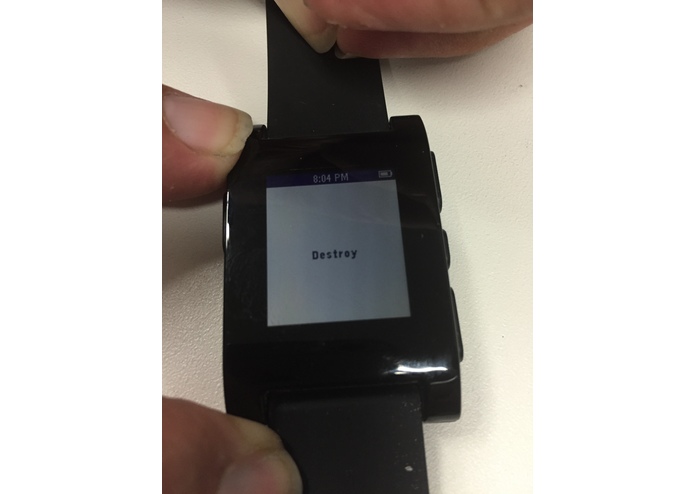 Dalek Interface control with pebble watch – screenshot 5