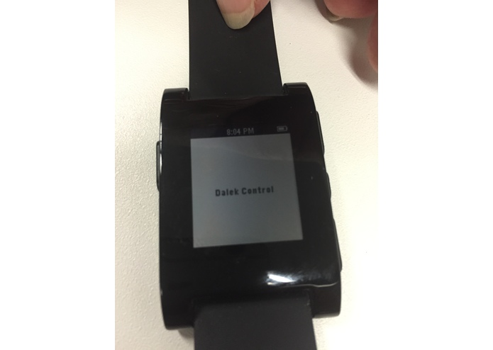 Dalek Interface control with pebble watch – screenshot 7
