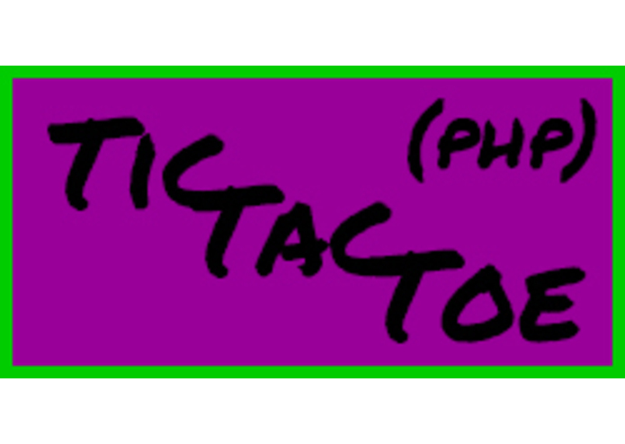 tictactoe-php – screenshot 1
