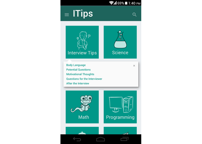 ITips – screenshot 1