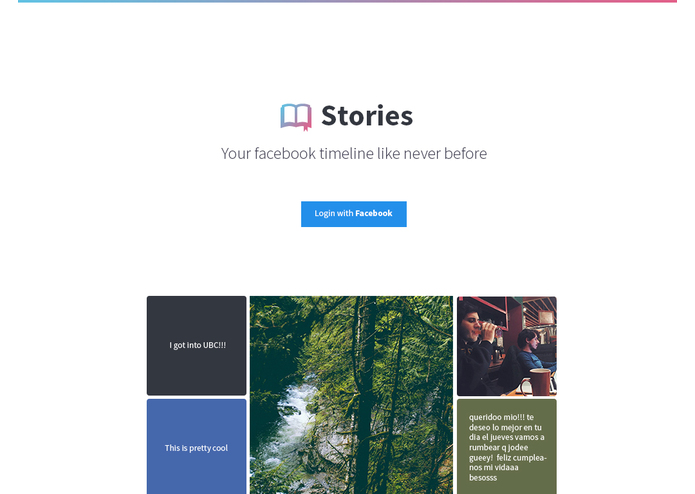 Stories – screenshot 1