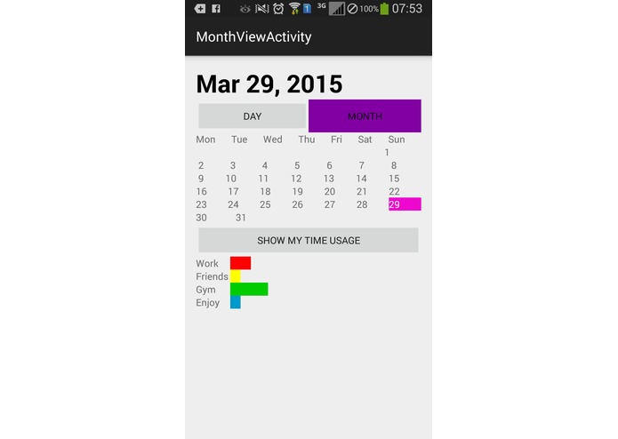 Calendar – screenshot 1