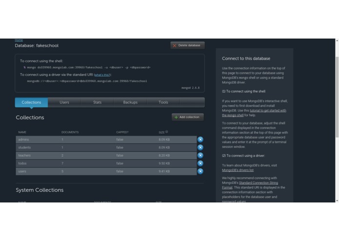fakeSchool – screenshot 1