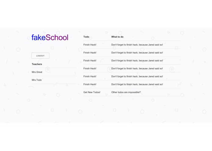 fakeSchool – screenshot 5
