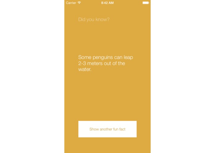 Fun Facts App – screenshot 2