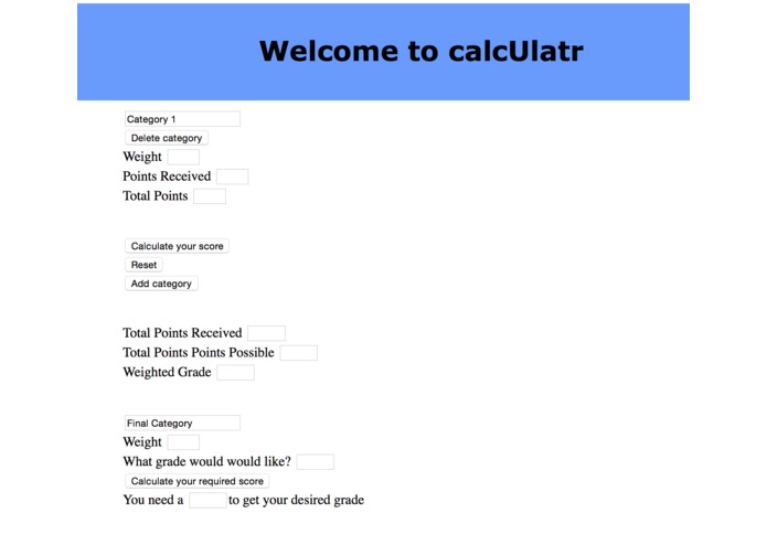 Calculatr – screenshot 1